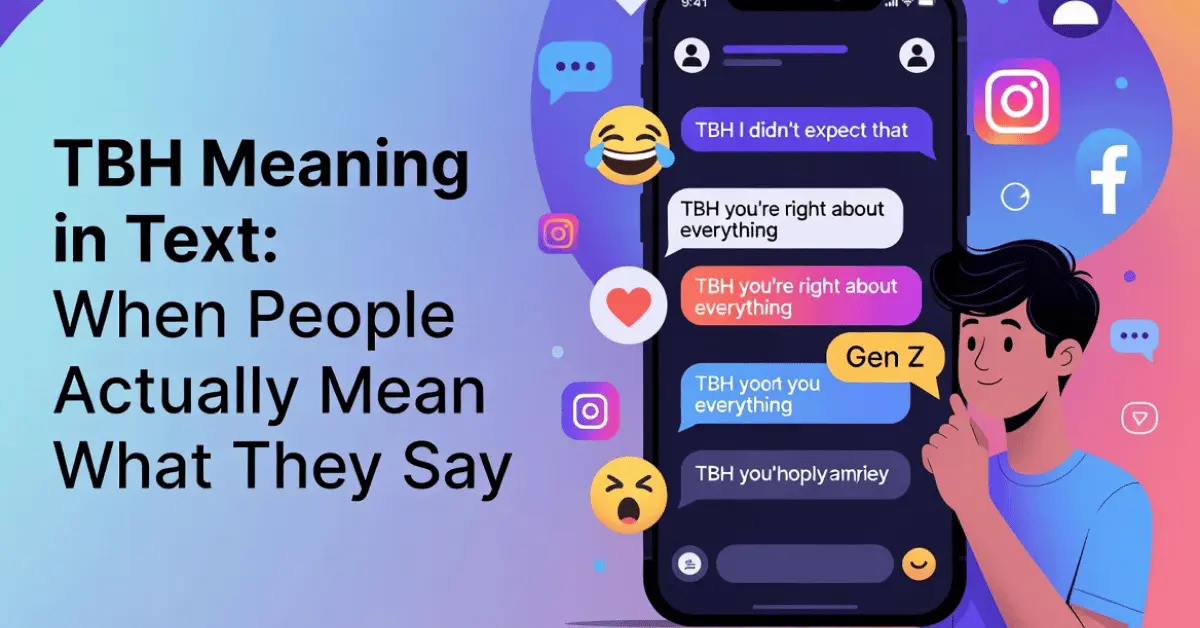 TBH Meaning in Text