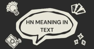 HN Meaning in Text